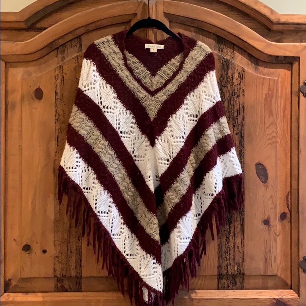 Sweater poncho